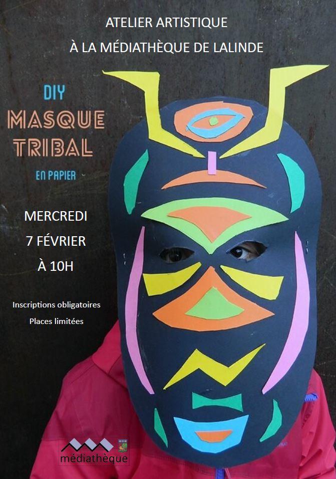 Atelier masques de carnaval