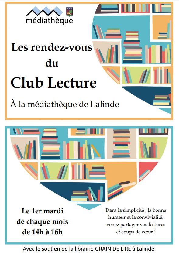 Club lecture affiche 2022 2023