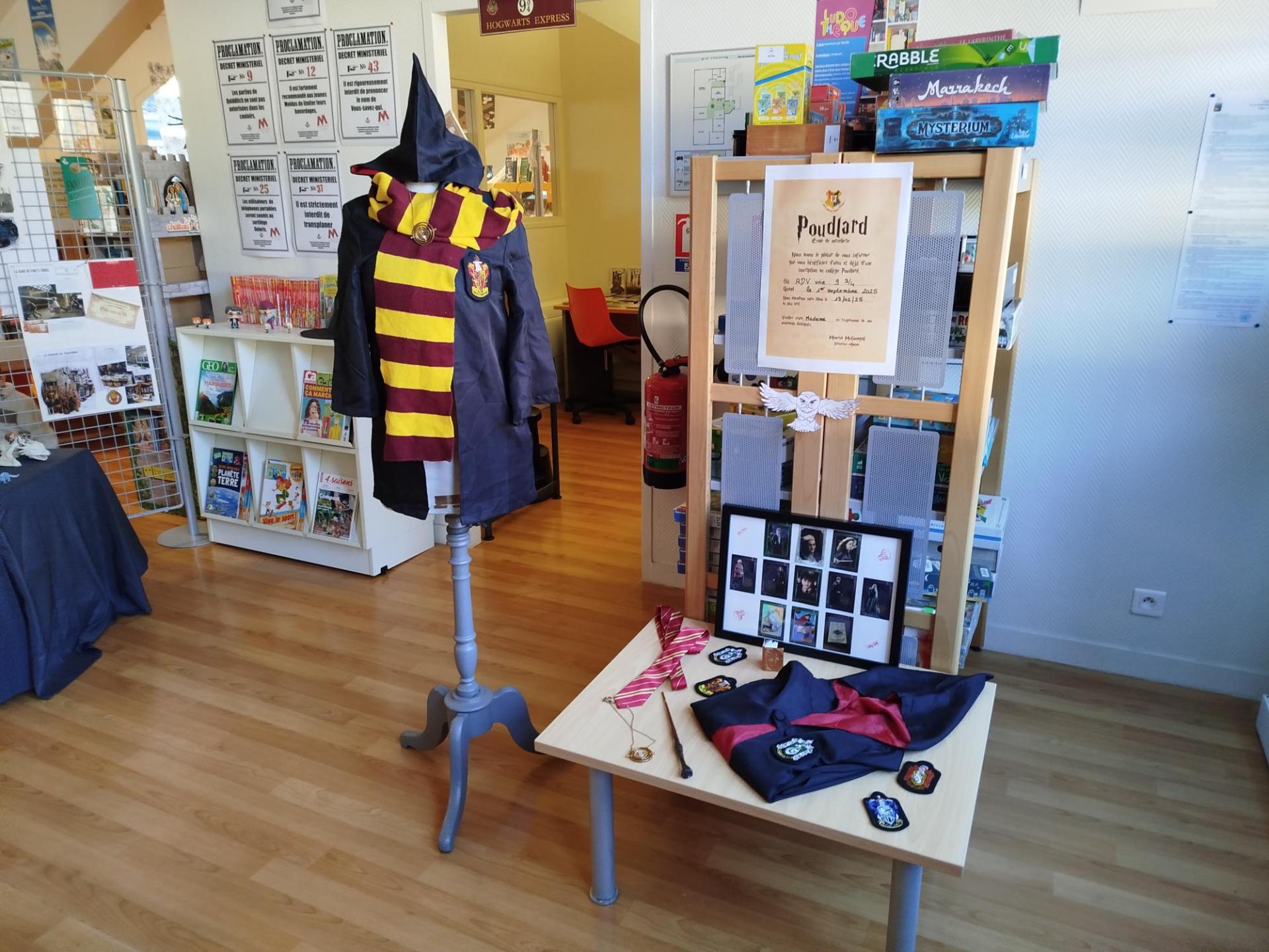 Expo et ateliers Harry Potter