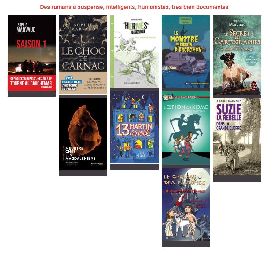 Livres de sophie marvaud